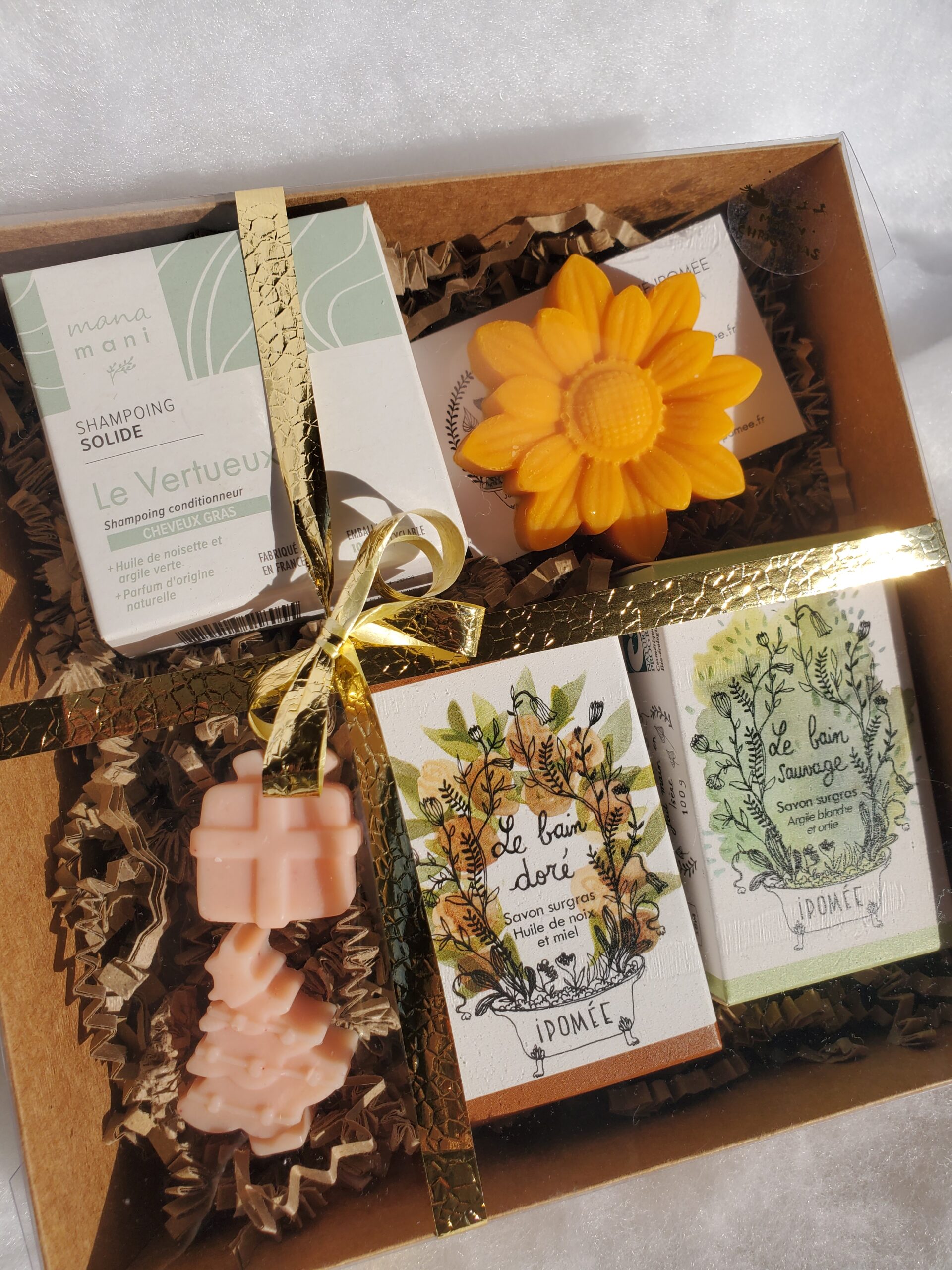 Coffret de Noël - Shampoing cheveux gras et savons – Image 2