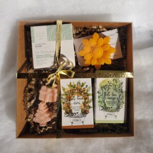 Coffret de Noël - Shampoing cheveux gras et savons